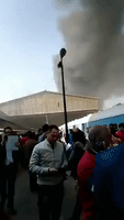 Fire Kills Dozens in Cairo Train Station