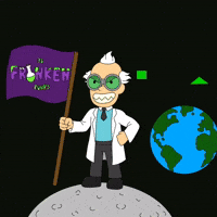 Space Win GIF by 3dFrankenPunks