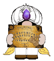 Fortune Teller Gnome Sticker