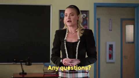 abcnetwork giphygifmaker band questions schooled GIF