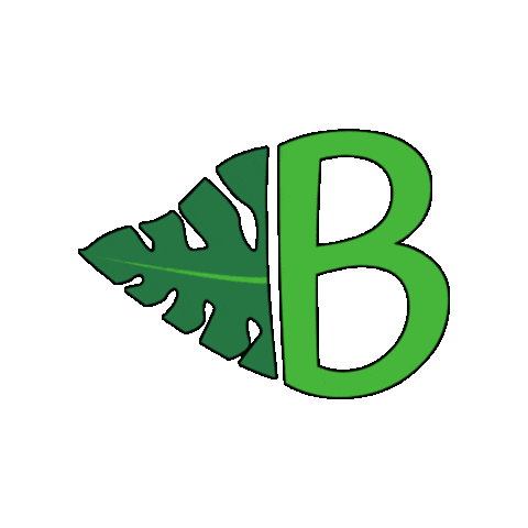 Biology Monstera Sticker by Biolchemiczna