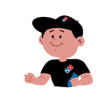 Heart Love Sticker by Domino's Wow