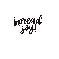 RainbowMillShoppe happy joy happiness calligraphy Sticker