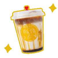 toss_id food coffee yummy tasty Sticker