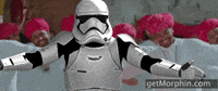 Happy Star Wars GIF by Morphin