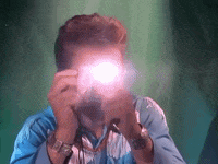 true blue madonna GIF