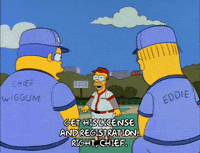 Season 3 Taunting GIF by The Simpsons