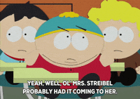 talking eric cartman GIF by South Park 