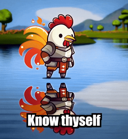 Know Thyself Self-Awareness GIF by Zorooster