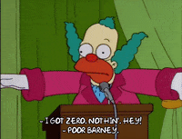 homer simpson krusty the klown GIF