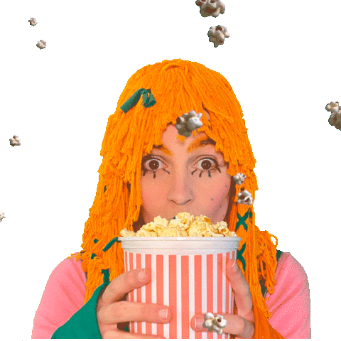 Candy Corn Eating Sticker by Rádio Miúdos