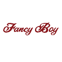 Fancy Boy Sticker by Tristan Scroggins