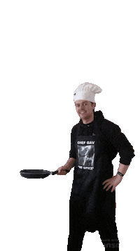 hitzonebangor chef flip frying pan hitzone Sticker
