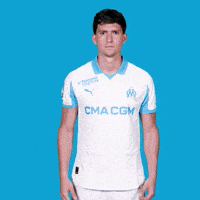 Leonardo Balerdi Football GIF by Olympique de Marseille