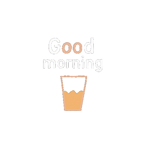 Himanndy morning orange shake juice Sticker