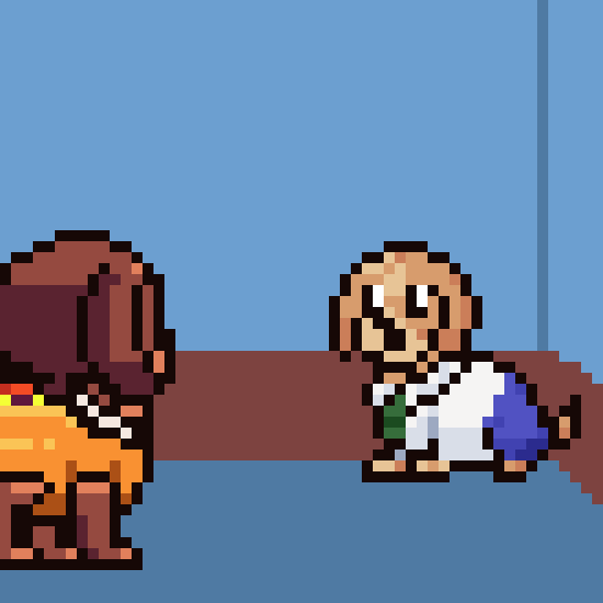 Dog Horror GIF by Abstract HotDogs