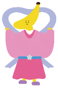 Banana Event Sticker