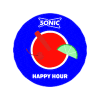 Hungry Happy Hour Sticker by SONIC Drive-In