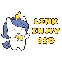Link Na Bio See More Sticker by Brave Unicorn