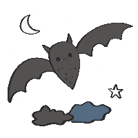 Halloween Illustration Sticker