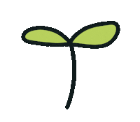 Head Grow Sticker by TeaBag