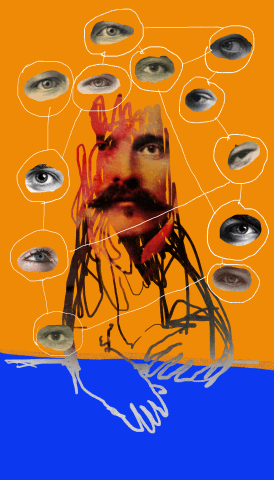 Art Face GIF by yux