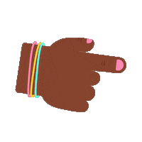 Hand Swipe Up Sticker by Lingokids