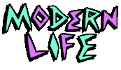 Modern Life Sticker by Russell Taysom
