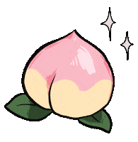 molarink sparkle nintendo fruit butt Sticker