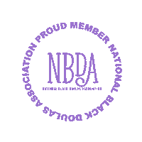 NBDA doula nbda black doulas black birth Sticker