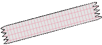 luisamarianoc pink blue stars tape Sticker