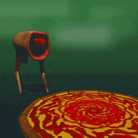 3d pizza GIF by Dax Norman