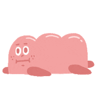 Couch Potato Pink Sticker