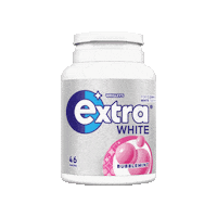 Chewing Gum Bubble Sticker by ExtraOfficialUK