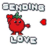Potato Love Sticker by Potatoz by 9GAG