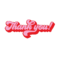 Thanks Thank You Sticker