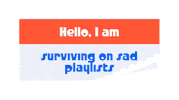 Text Fighting Sticker