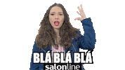 girl talking Sticker by Salon Line
