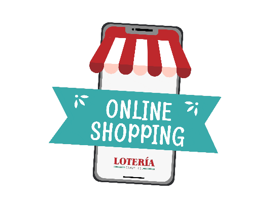 Loteriacandyco giphyupload online shopping truck muchas gracias Sticker