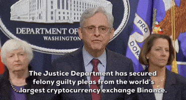 Merrick Garland Cryptocurrency GIF by GIPHY News