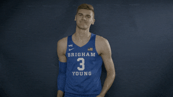 Byu Basketball Gocougs GIF by BYU Cougars