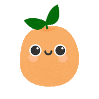 Happy Peach Sticker