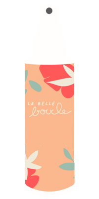 Brume Cheveux Boucles Sticker by La Belle Boucle