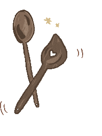 Spoon Cooking Sticker