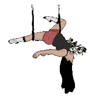 Circus Acro Sticker