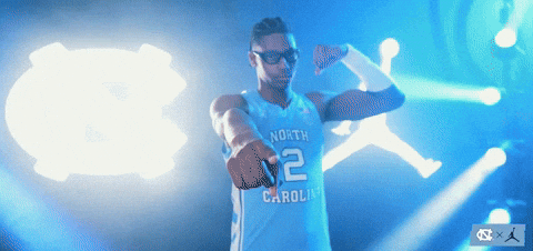 University Of North Carolina Basketball GIF by UNC Tar Heels