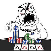 Slot Machine Bet Sticker by Rageguy