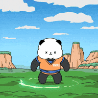 Powering Up Lets Go GIF by Kanpai Pandas
