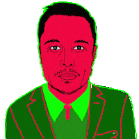 Elon Musk Sticker