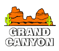 Grand Canyon Travel Sticker by Contiki